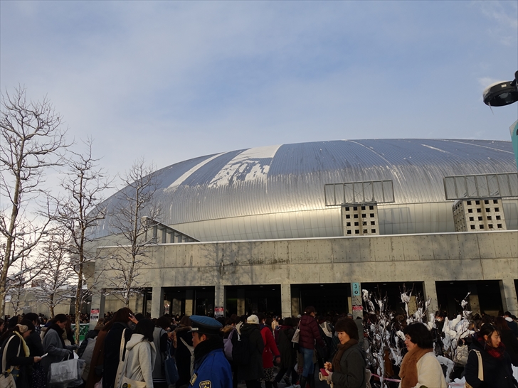 札幌ドーム コンサート前